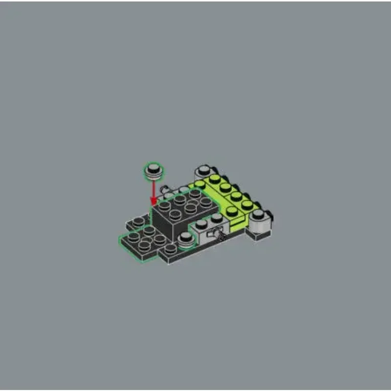 Hamburger Shop Model Building  - Lego Set Technic review and price