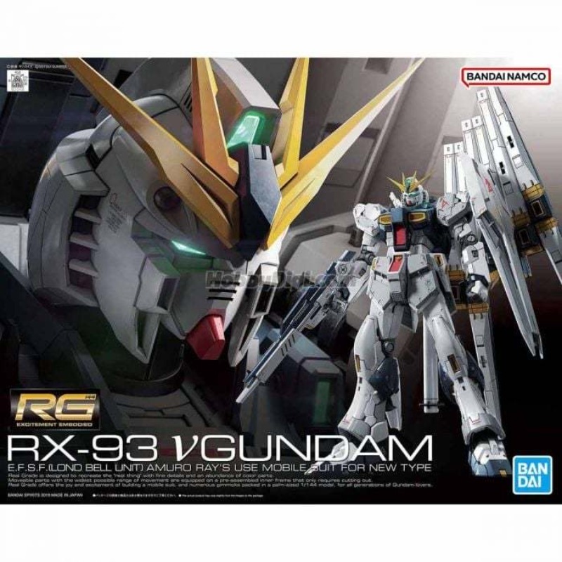 In Stock Bandai RG 1/144 RX-93 - Bandai Model Gundam Rg review and price