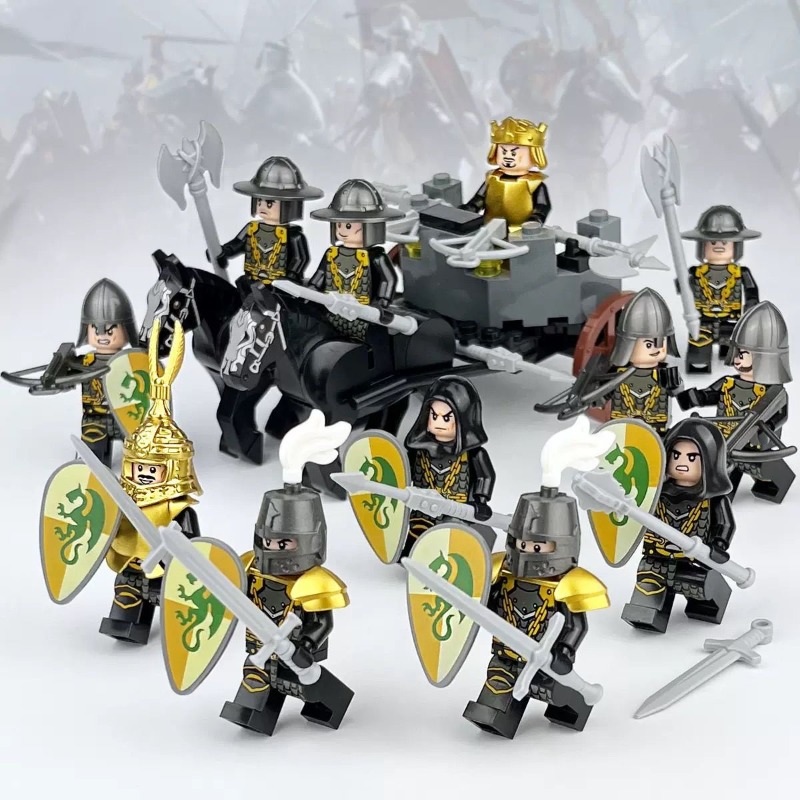 Ancient Roman medieval knights - Building Block Mini review and price