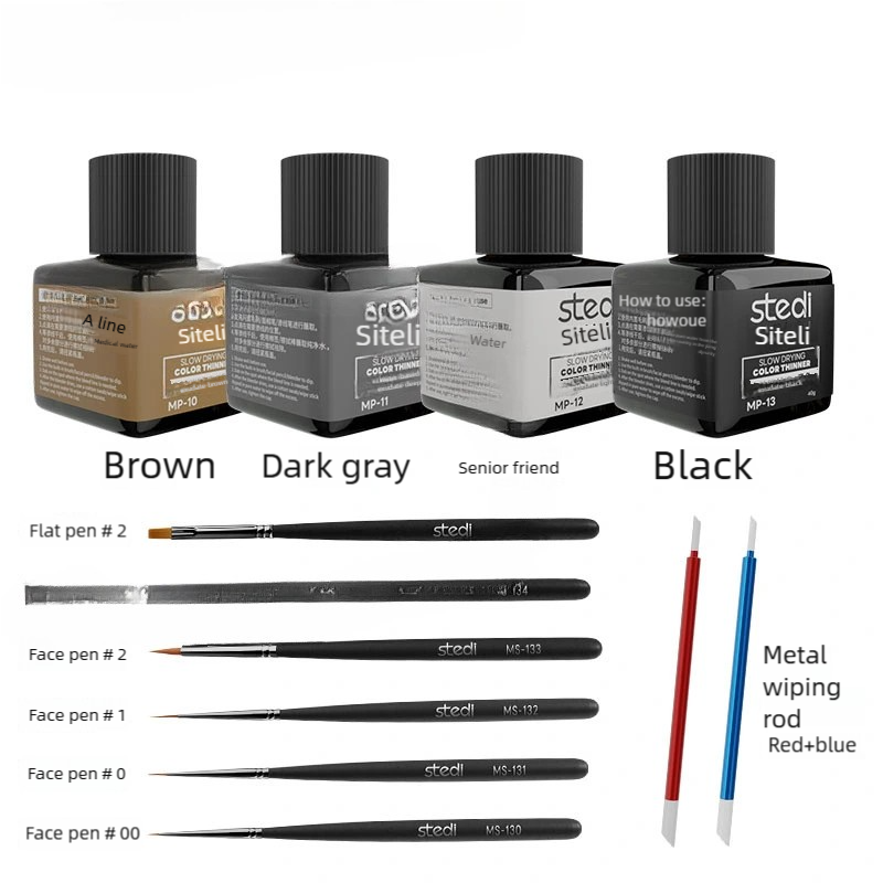 Stedi MP07-MP28 40g Water-base - Tamiya Model Paint Set review and price